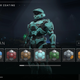 A menu shows off different colors for a Spartan.